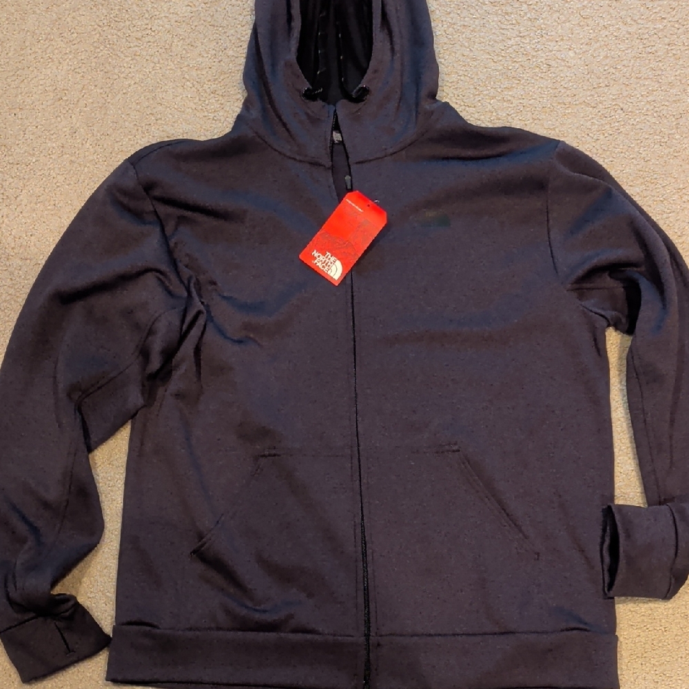 The North Face Men's Black Full-Zip Hoodie